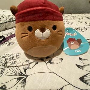 Small squishmallow Beaver